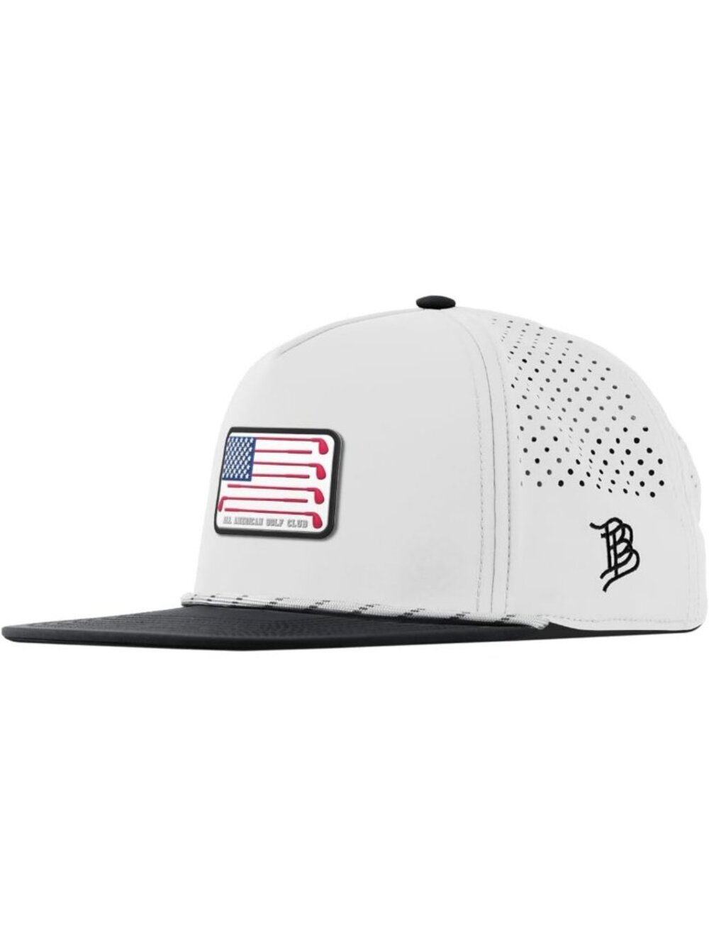 Men's All American Flat 5 Panel Rope Hat - Stylish, Comfortable, Outdoor Ready